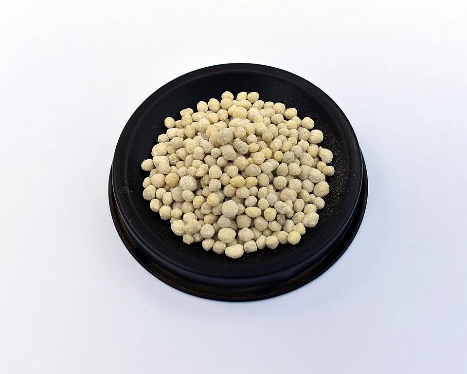 Fertiliser granules — representative partnership application photograph