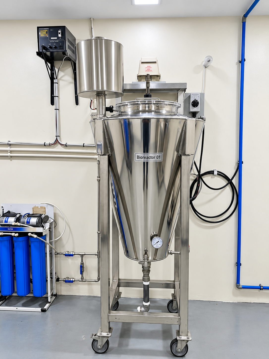 Bioreactor 01 at Biodyne Pakistan’s Lahore facility
